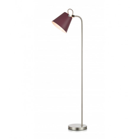 Lampadaire TRIBE en acier et bourgogne|Lampadaire|Luminaire Center