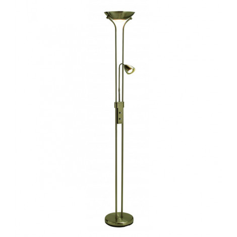 Lampadaire DETROIT antique 2 ampoules|Lampadaire|Luminaire Center
