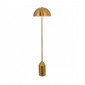 Lampadaire Nova Acier laiton antique, blanc brillant 1 ampoule 152,5cm|Lampadaire|Luminaire Center