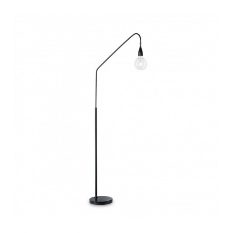 Lampadaire Minimal Métal Noir 1 ampoule 175cm|Lampadaire|Luminaire Center