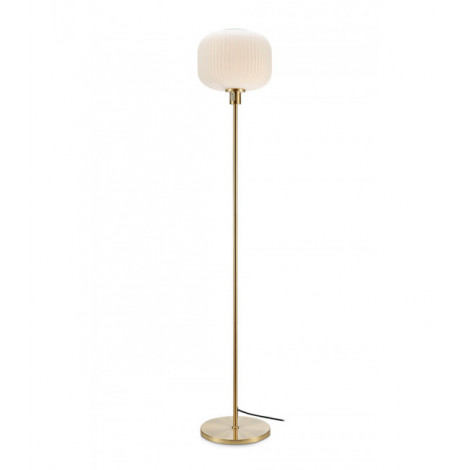 Lampadaire Sober Métal Laiton brossé 1 ampoule 140cm|Lampadaire|Luminaire Center