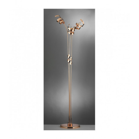 Lampadaire ZOE Ribbon 3 Light Métal Cuivre|Lampadaire|Luminaire Center