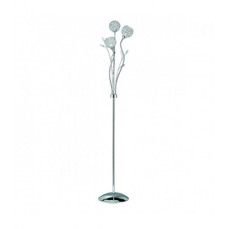 Lampadaire Bellis II, en chrome et verre|Lampadaire|Luminaire Center