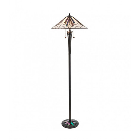 Lampadaire 156 cm Astoria, verre et métal|Lampadaire|Luminaire Center