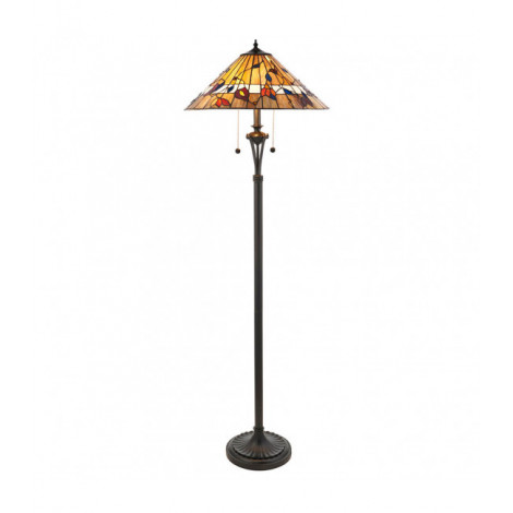 Lampadaire Bernwood, verre et résine|Lampadaire|Luminaire Center