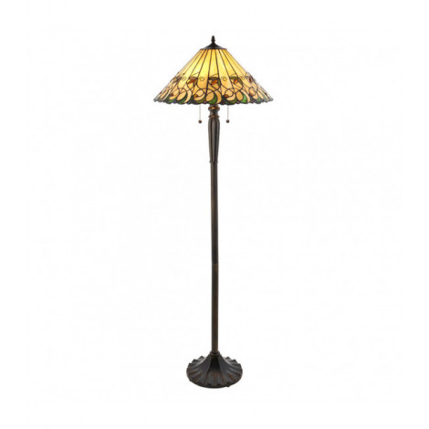 Lampadaire Jamelia, verre et résine|Lampadaire|Luminaire Center