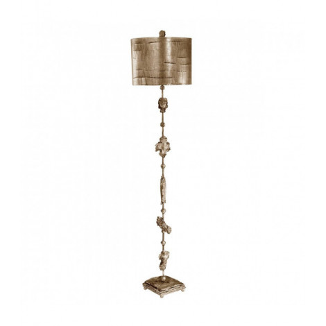 Lampadaire Fragment, argent, avec abat-jour|Lampadaire|Luminaire Center