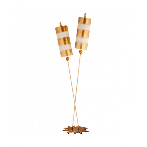 Lampadaire Nettle Lux, or, 2 ampoules|Lampadaire|Luminaire Center