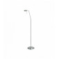 Lampadaire Hackney, chrome satiné|Lampadaire|Luminaire Center