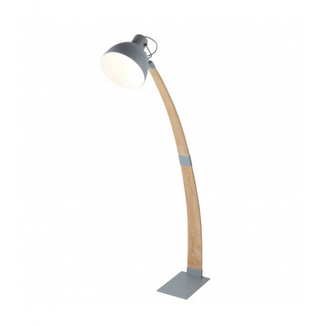 Lampadaire Nanna, bois clair, avec abat-jour|Lampadaire|Luminaire Center