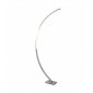 Lampadaire Colton, argent satiné et polycarbonate|Lampadaire|Luminaire Center