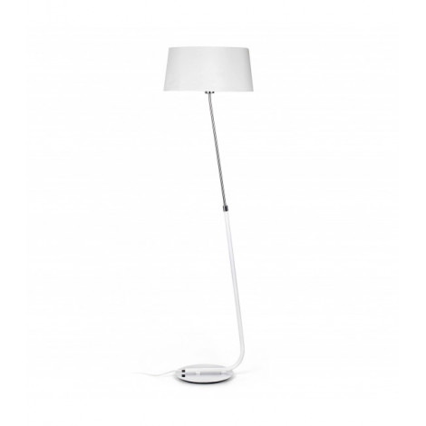 Lampadaire blanc Hotel 1 ampoule|Lampadaire|Luminaire Center