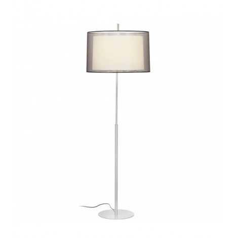 Lampadaire nickel mat Saba 1 ampoule|Lampadaire|Luminaire Center