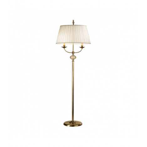 Lampadaire classique ASCOT laiton antique 2 ampoules|Lampadaire|Luminaire Center