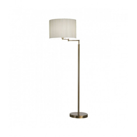 Lampadaire HILTON SAND laiton antique 1 ampoule|Lampadaire|Luminaire Center