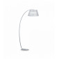 Lampadaire Argent PAGODA 1 ampoule|Lampadaire|Luminaire Center