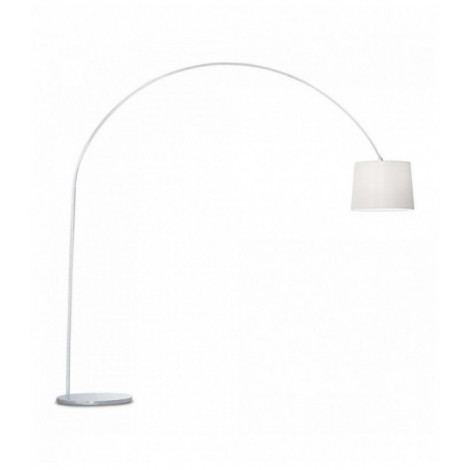 Lampadaire Blanc DORSALE 1 ampoule en métal|Lampadaire|Luminaire Center