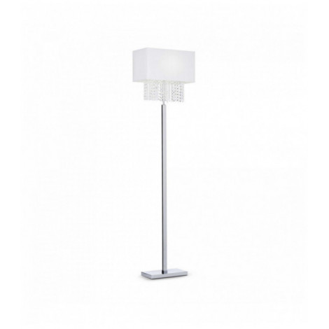 Lampadaire Blanc en cristal PHOENIX 1 ampoule|Lampadaire|Luminaire Center