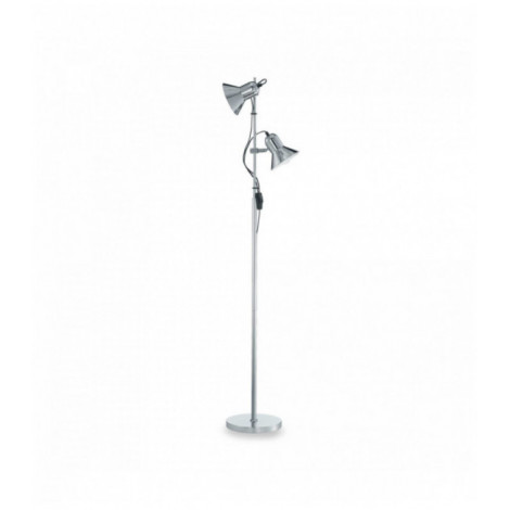 Lampadaire Chrome POLLY 2 ampoules|Lampadaire|Luminaire Center