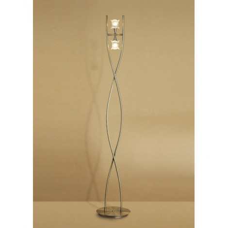 Lampadaire Rosa Del Desierto 2 Ampoules G9, laiton antique|Lampadaire|Luminaire Center