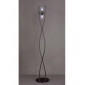 Lampadaire Amel 2 Ampoules G9, chrome noir|Lampadaire|Luminaire Center