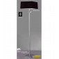 Lampadaire Akira 3 Ampoules E27, chrome poli avec Abat jour noir|Lampadaire|Luminaire Center