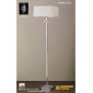 Lampadaire Akira 3 Ampoules E27, chrome poli avec Abat jour crème|Lampadaire|Luminaire Center