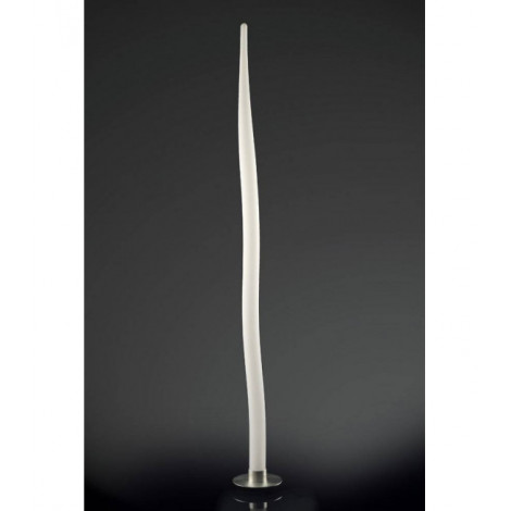 Lampadaire Estalacta 1 Ampoule GU10 Indoor/Outdoor IP44, argent/blanc opal|Lampadaire|Luminaire Center