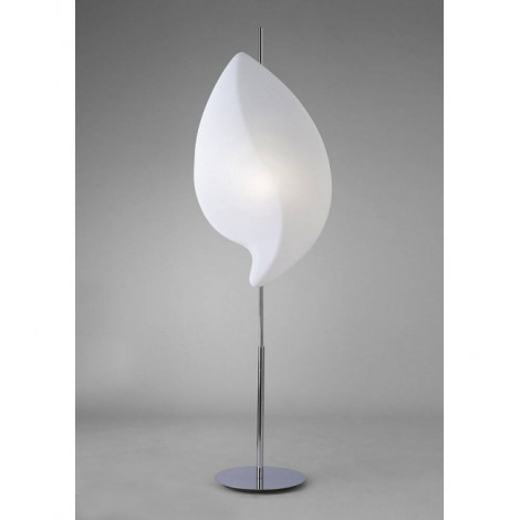 Lampadaire Natura 2 Ampoules E27 Indoor, chrome poli/blanc opal|Lampadaire|Luminaire Center