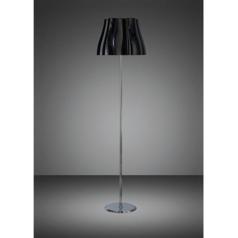 Lampadaire Miss 3 Ampoules E27, noir brillant/chrome poli|Lampadaire|Luminaire Center