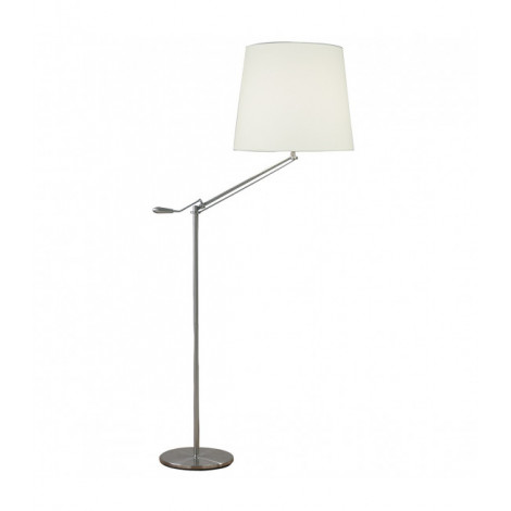 Lampadaire Infusion chrome satiné 1 ampoule|Lampadaire|Luminaire Center