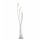 Lampadaire Morgan chrome poli et verre 3 ampoules|Lampadaire|Luminaire Center