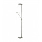 Lampadaire OUNDLE nickel satiné et 1 ampoule|Lampadaire|Luminaire Center