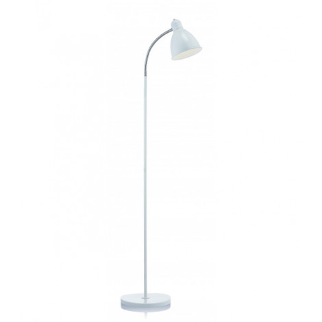 Lampadaire NITTA Blanc 1 ampoule|Lampadaire|Luminaire Center