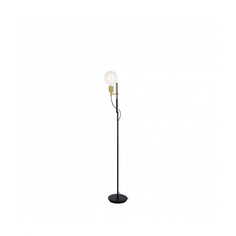Lampadaire REGAL en Métal et Noir/Laiton Diamètre 20 Cm|Lampadaire|Luminaire Center