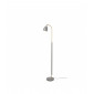 Lampadaire DELUXE en Métal et Gris chaud/Laiton Diamètre 9,8 Cm|Lampadaire|Luminaire Center