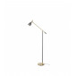 Lampadaire FRANK 2.0 en Métal et Gris chaud/Laiton Diamètre 19,9 Cm|Lampadaire|Luminaire Center