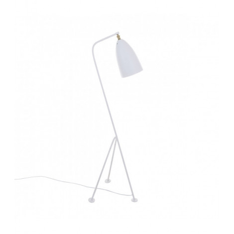 Lampadaire industriel et rétro Levigne blanc|Lampadaire|Luminaire Center