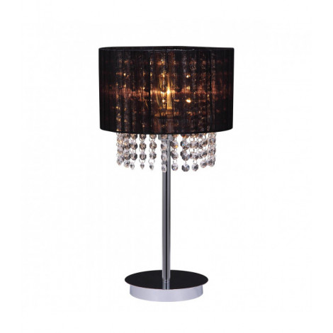 Lampe de bureau en cristal Astra BK Noir|Lampadaire|Luminaire Center