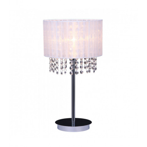 Lampe de bureau en cristal Astra WH blanc|Lampadaire|Luminaire Center