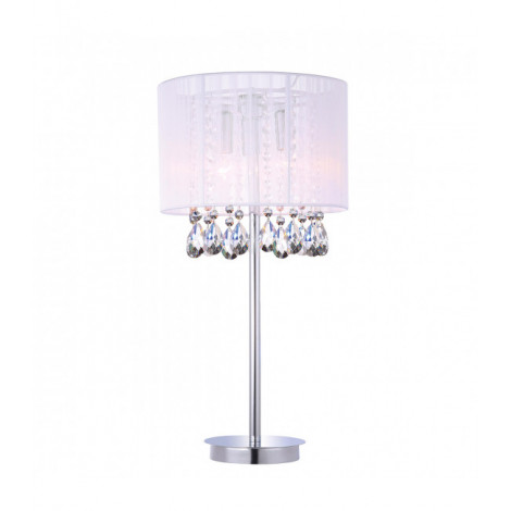 Lampe de bureau en cristal Essence blanc|Lampadaire|Luminaire Center