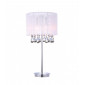 Lampe de bureau en cristal Essence blanc|Lampadaire|Luminaire Center