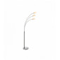 Lampadaire Jaspa Acier nickel satiné|Lampadaire|Luminaire Center