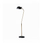 Lampadaire Largo en Acier , Noir satiné et peinture en laiton vieilli|Lampadaire|Luminaire Center