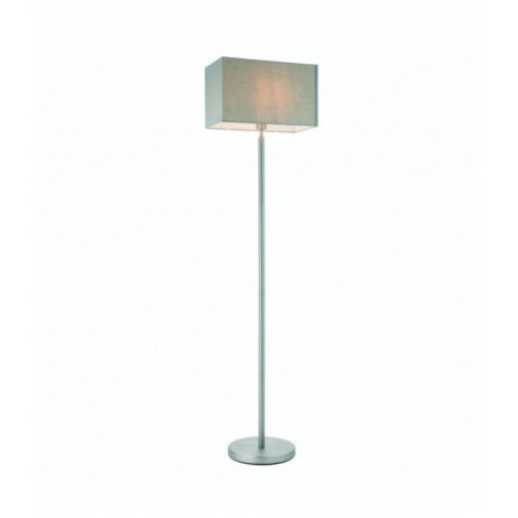 Lampadaire Owen Rectangular en Acier , tissu gris|Lampadaire|Luminaire Center
