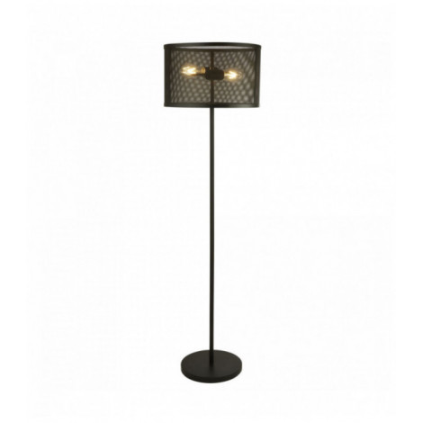 Lampadaire résille 2 ampoules noir mat|Lampadaire|Luminaire Center