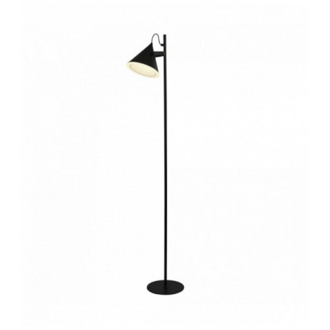 Lampadaire led conique 1 ampoule - noir|Lampadaire|Luminaire Center