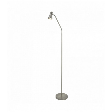 Lampadaire fusion 1 ampoule avec tête flexi inox|Lampadaire|Luminaire Center