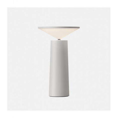 Lampadaire Cocktail Polycarbonate,aluminium Satin blanc 21,5 Cm|Lampadaire|Luminaire Center
