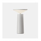 Lampadaire Cocktail Polycarbonate,aluminium Satin blanc 21,5 Cm|Lampadaire|Luminaire Center